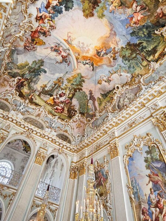 Der Steinerne Saal in Schloss Nymphenburg erhielt seine heutige Gestalt unter Kurfürst Max Emanuel