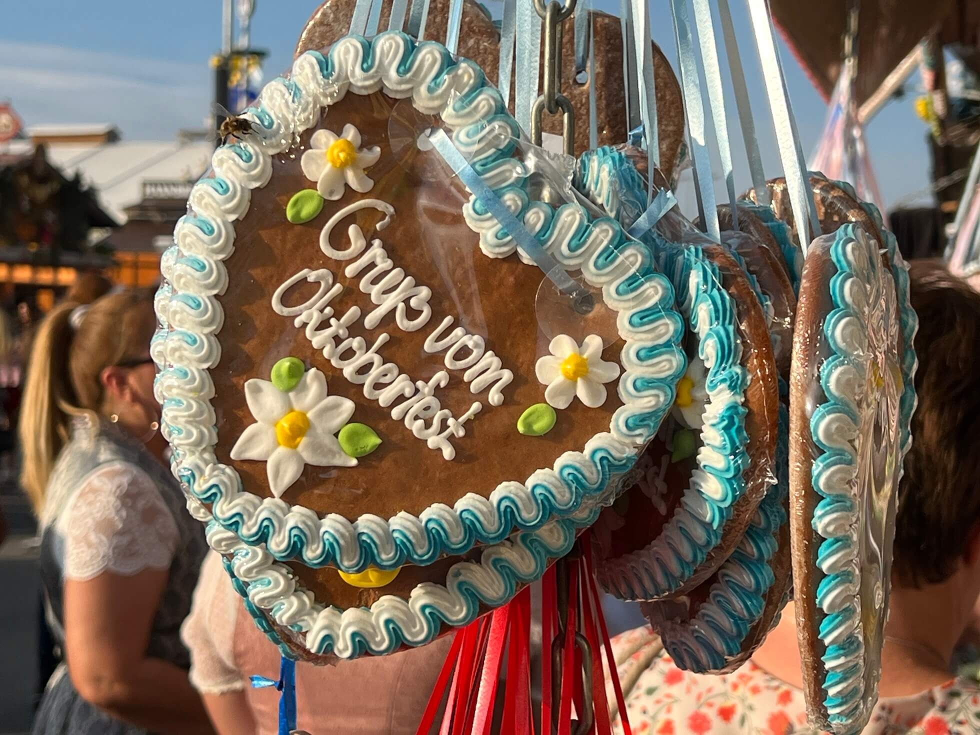 Gingerbreat Hearts at the Octoberfest in Munich