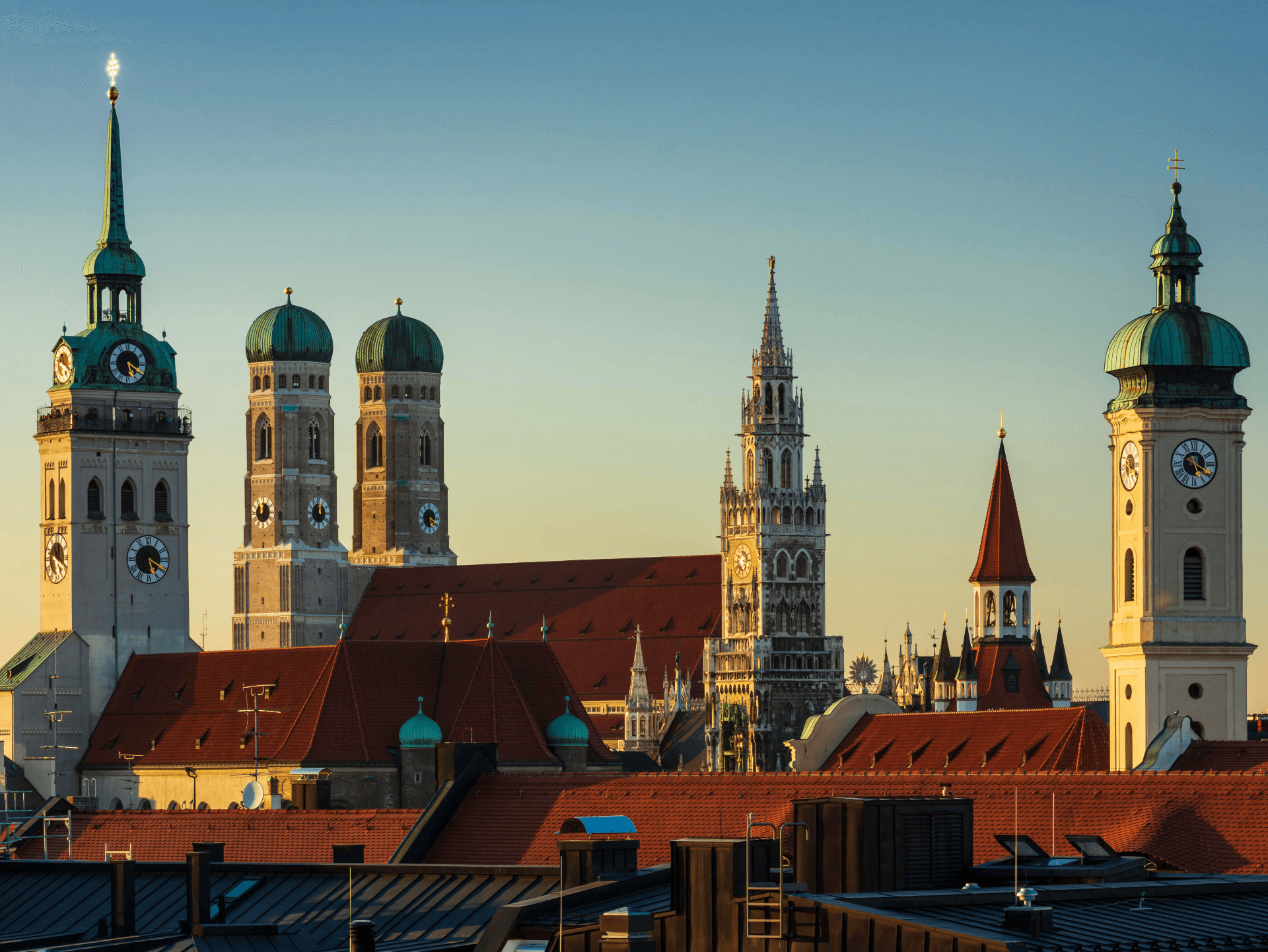 Munich and its Towers